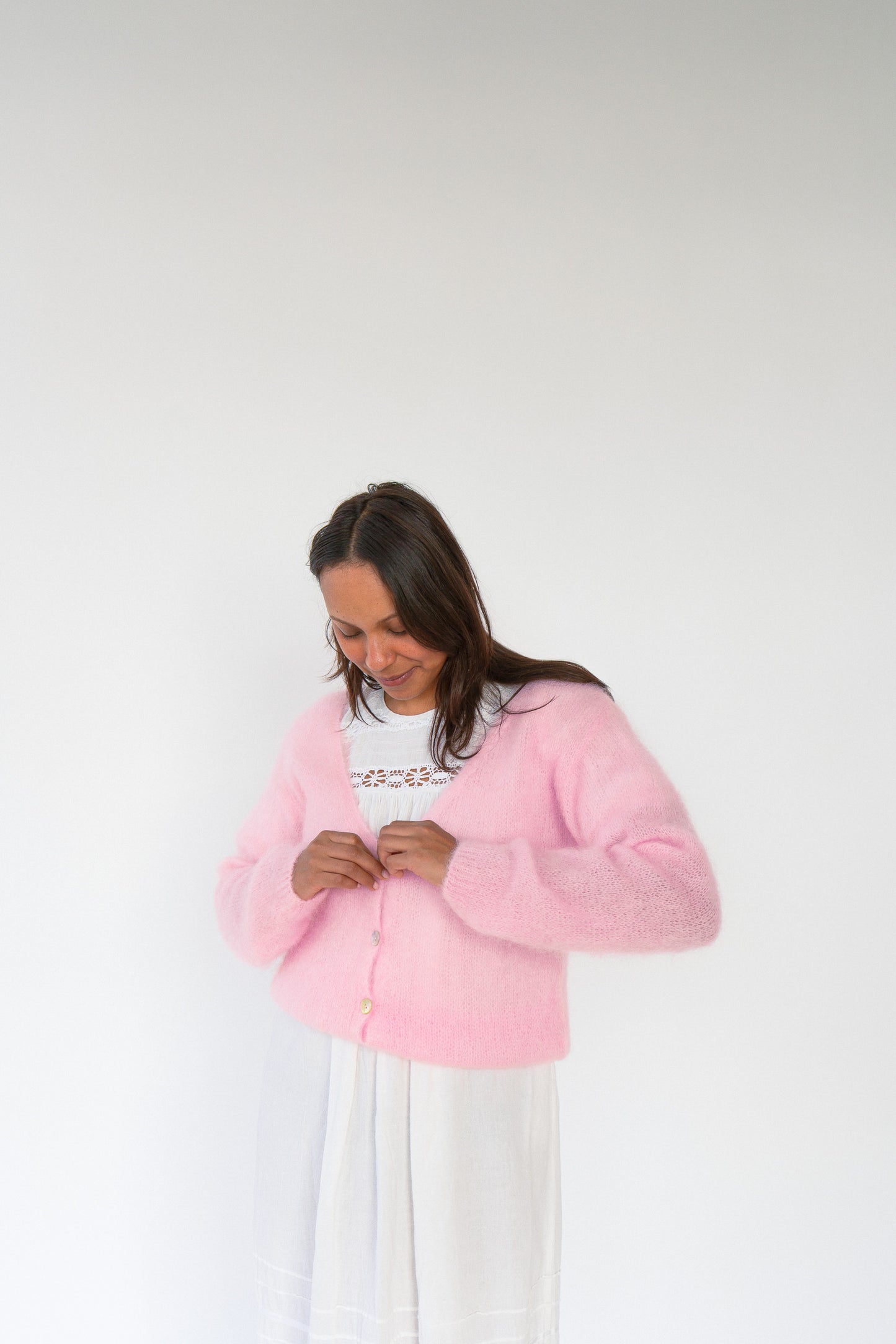 Cateline Cardigan | Light Pink